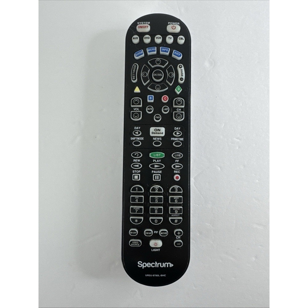 2x Spectrum Remote Control UR5U-8780L-BHC Works Tested E34